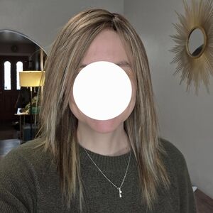 Belle Tress Peppermint Hand Tied Brown Sugar Sweet Cream Wig